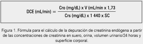Recuento tema latitud Comparación entre la depuración de creatinina en orina de 24 horas y la  fórmula de Cockcroft - Gault para estimar el filtrado glomerular en mujeres  gestantes atendidas en un hospital de Lima