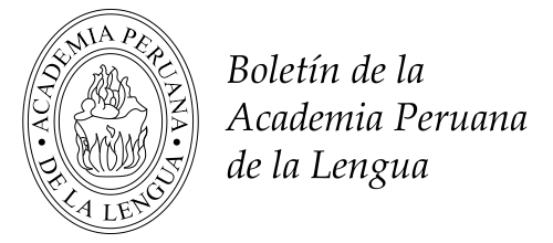 Boletín de la Academia Peruana de la Lengua